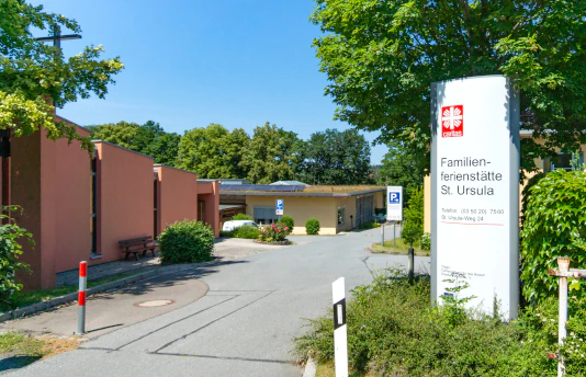Familienferienstätte Sankt Ursula in Struppen / OT Naundorf in dem der Ehevorbereitungskurs stattfindet