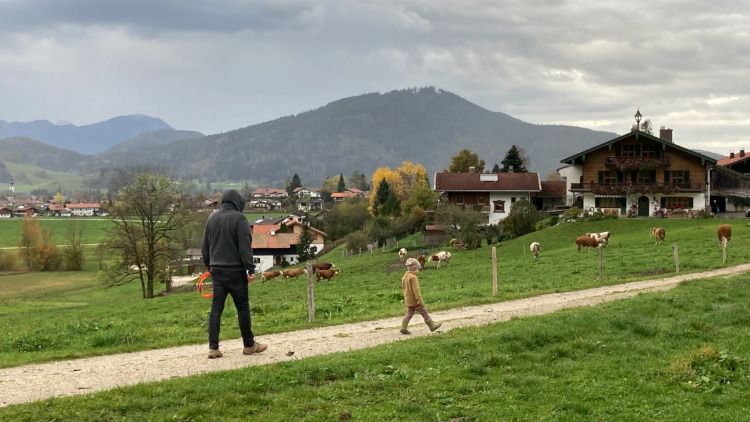 Der Weg wächst unter den Füßen