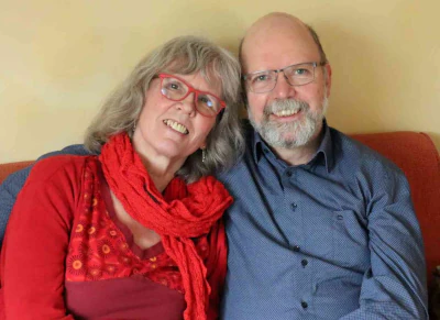 Paar der Marriage Encounter Gemeinschaft (ME), die sich für das Gelingen der Kurse einsetzen